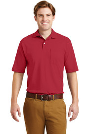 Jerzees® Dri-Power® Pocket Sport Shirt model front
