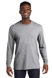 Allmade® Unisex Long Sleeve Recycled Blend Tee model front