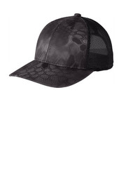 Port Authority ® Performance Camouflage Mesh Back Snapback Cap front