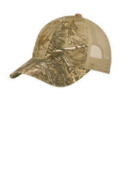 Port Authority® Unstructured Camouflage Mesh Back Cap front