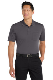 Port Authority® Dry Zone® UV Micro-Mesh Pocket Polo front