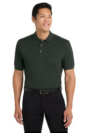 Port Authority® Stretch Pique Polo model front