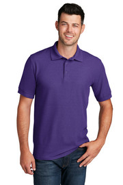 Port & Company® Core Blend Pique Polo model front