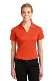Sport-Tek® Women's Dri-Mesh® V-Neck Polo model front
