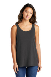 Port & Company® Women's Beach Wash® Garment-Dyed Tank model front