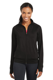 Sport-Tek &reg; Women's NRG Fitness Jacket model front