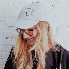 Shirts from Fargo | Embroidered Minnesota Hat - Grey