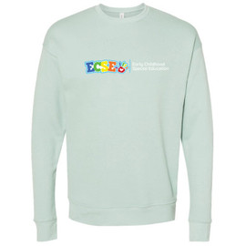 Dusty Blue Early Childhood Special Education Fluffy Crewneck