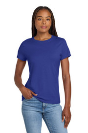  824 of 4887 Hanes® Women's Perfect-T Cotton T-Shirt Model Front