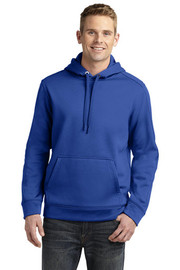 Sport-Tek® Repel Fleece Hooded Pullover model front