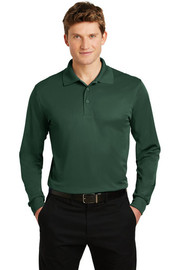 Sport-Tek® Long Sleeve Micropique Sport-Wick® Polo model front