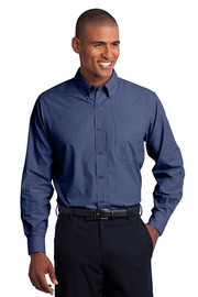 Port Authority® Tall Crosshatch Easy Care Shirt