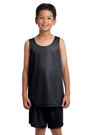 Sport-Tek® Youth PosiCharge® Classic Mesh Reversible Tank model front