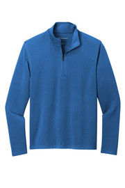 Port Authority® Microterry 1/4-Zip Pullover front