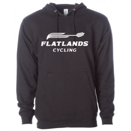 Flatlands Cycling Club | Midweight Hooded Sweatshirt Black