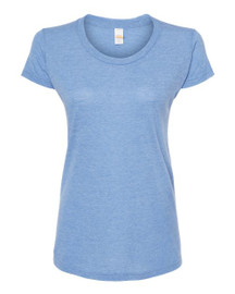 Tultex Style 253 - Athletic Blue Tri Blend - Front View