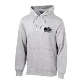 Kratz Family Outdoors Adult Hoodie Athletic Heather Front