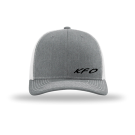 Kratz Family Outdoors Heather Grey/Light Grey Trucker Cap KFO Design