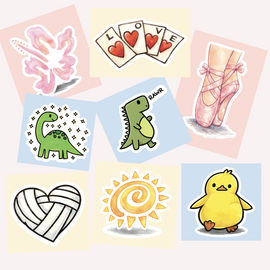 All Stickers Available