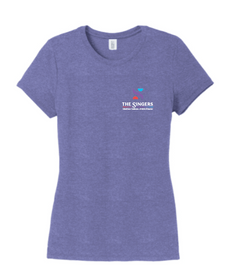 The Singers District T-Shirt Purple Frost