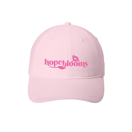 Hope Blooms Embroidered Twill Hat