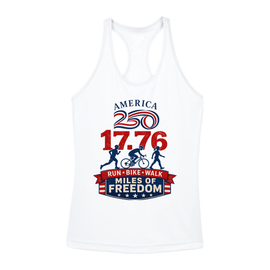 17.76 Freedom Run America 250 Ladies Running Tank
