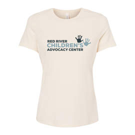 Red River Children's Advocacy Center Ladies Tee Heather Natural