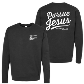 Black Prairie Heights Church Pursue Jesus Tee Crewneck Sweatshirt
