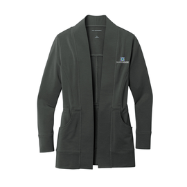 ShareHouse Ladies Embroidered Cardigan Charcoal