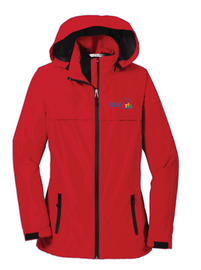 Fraser Women's Waterproof Jacket Deep Red
