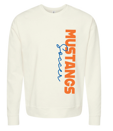 West Fargo Sheyenne Soccer Crewneck with Last Name Front