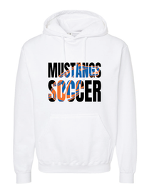 West Fargo Sheyenne Soccer Hooded Sweatshirt White