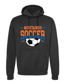Sheyenne Mustangs Soccer Ball Hooded Sweatshirt