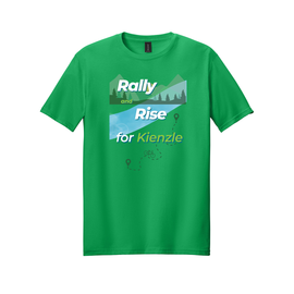 Rally and Rise for Kienzle Tee Irish Green