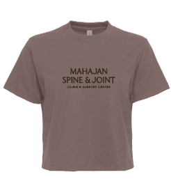 Mahajan Spine & Joint Boxy Tee Shitake