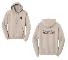 Sweeney Todd Barber Hooded Sweatshirt Light Sand