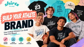 Build Your Athlete Brand: NIL Merchandise Isn’t Just for Superstar Athletes