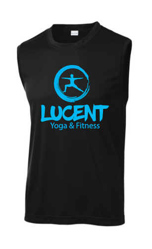 Lucent Yoga & Fitness | Sleeveless Muscle Tee Black