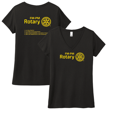 FM-PM Rotary | Ladies Cotton Tee