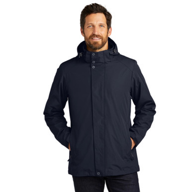 Navy Blue Unisex Heavy Duty Jacket