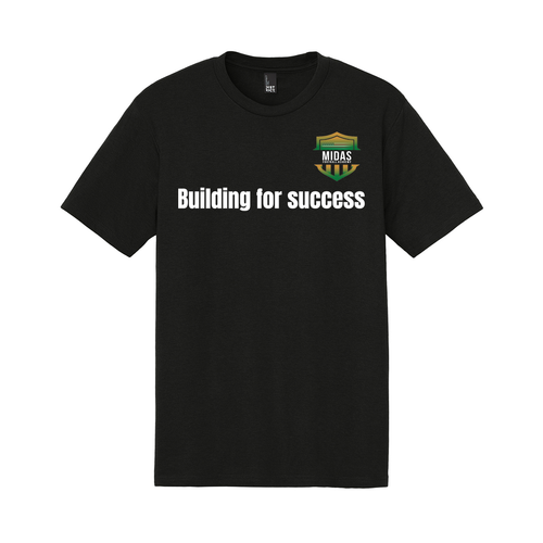 MIDAS Football Academy Tee Black