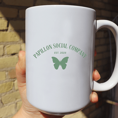 Papillon Social Company | Ceramic Coffee Mug