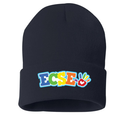 Navy ECSE | Early Childhood Special Education Beanie