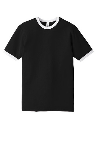 American Apparel ® Fine Jersey Ringer T-Shirt