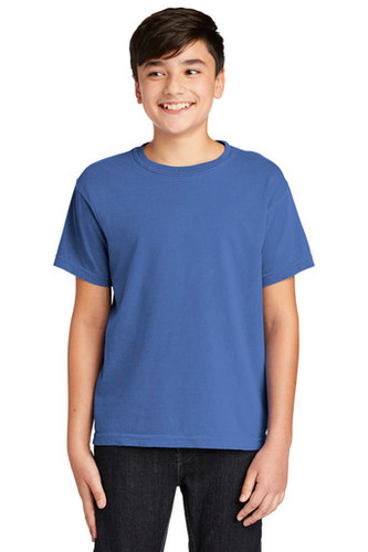 COMFORT COLORS ® Youth Heavyweight Ring Spun Tee front model
