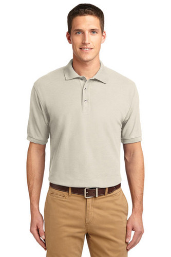 Port Authority® Extended Size Silk Touch™ Polo front