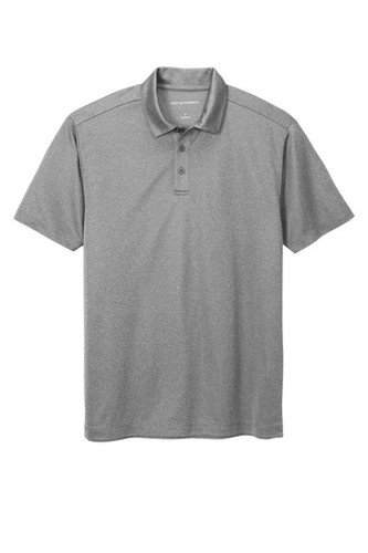 Port Authority ® Heathered Silk Touch ™ Performance Polo front