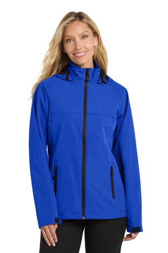 Port Authority® Women's Torrent Waterproof Jacket model front