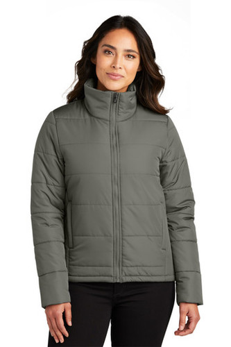 Port Authority® Women's Puffer Jacket model front