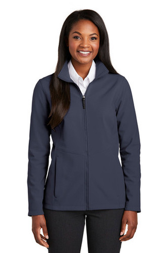 Port Authority ® Women's Collective Soft Shell Jacket model front